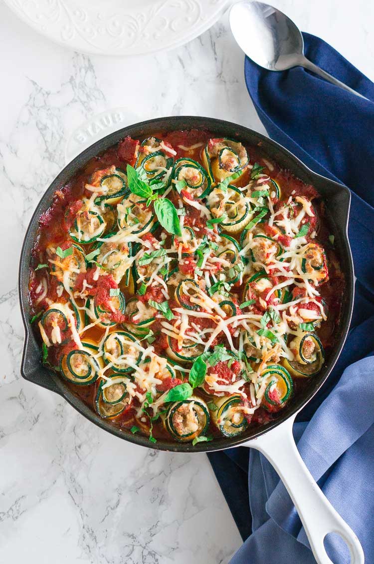 Zucchi Lasagna Roll Ups