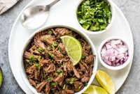 Zesty Instant Pot Mexican Shredded Beef