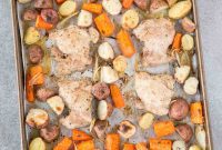 Golden Roasted Chicken and Crispy Potatoes