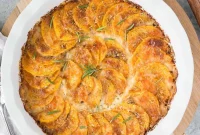 Golden Sweet Potato Gratin
