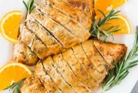Succulent Roasted Turkey Breast