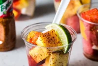 Chili-Lime Fruit Cups