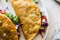 Crispy Golden Potato Tacos