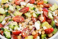 Zesty Mediterranean Chickpea Salad