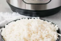Pressure Cooker Rice Perfection