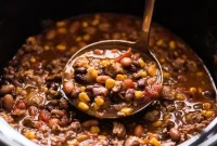 Crockpot Fiesta Taco Soup