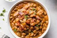 Beer-Braised Fiesta Beans