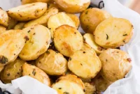 Golden Herb Roasted Baby Potatoes