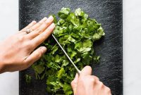 Cilantro Chopping Hacks