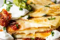 Irresistible Cheesy Quesadilla