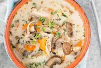 Hearty Instant Pot Chicken and Wild Rice Soup