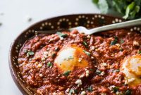 Salsa-Poached Eggs