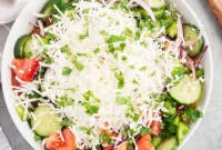Authentic Bulgarian Shopska Salad