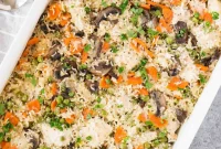 Comforting Chicken and Rice Bake