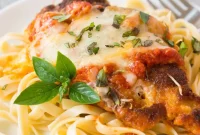 Golden Crispy Parmesan Chicken