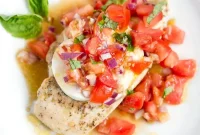 Balsamic Glazed Chicken with Fresh Caprese