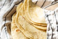 Perfect Homemade Flour Tortillas