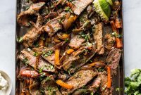 Sizzling Sheet Pan Steak Fajitas