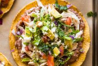 Crispy Chicken Fiesta Tostadas
