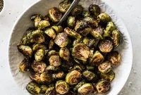 Caramelized Honey Balsamic Sprouts