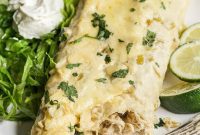 Creamy Chicken Enchiladas
