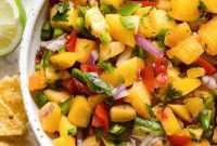 Sunshine Peach Salsa