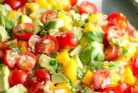 Tropical Mango Avocado Salsa