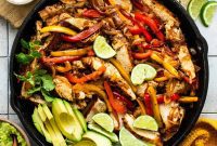 Sizzling Chicken Fajitas