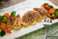 Golden Skillet Chicken and Sautéed Market Vegetables