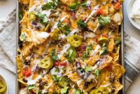 Loaded Sheet Pan Nachos
