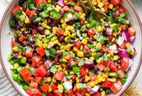 Zesty Black Bean and Corn Fiesta