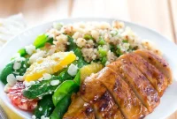 Balsamic Chicken with Citrus Quinoa Salad