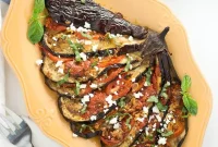 Blossoming Roasted Eggplant
