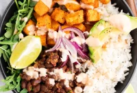 Vibrant Sweet Potato Black Bean Bowls