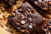 Wholesome Fudgy Black Bean Brownies