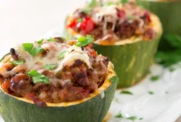 Savory Stuffed Zucchini Cups