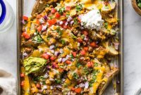 Loaded Nacho Potato Wedges