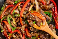 Sizzling Beef and Peppers