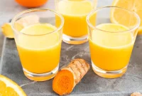 Homemade Ginger Turmeric Immunity Shots