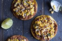 Zesty Elote Tostadas