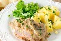 Tender Pork Medallions with Rich Marsala Mushroom Cream