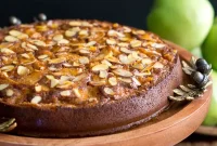 Wholesome Grain Free Apple Almond Cake