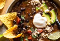 Smoky Black Bean Soup