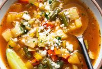 Zesty Fiesta Vegetable Soup