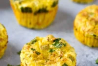 Southwest Chicken Chile Egg Cups