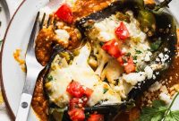 Easy Baked Chile Rellenos