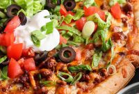 Zesty Mexican Pizza