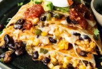 Fiesta Black Bean Melts