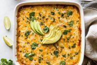 Southwest Chicken Tamale Bake