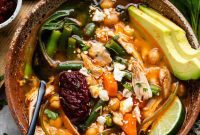 Tlalpeño Chicken and Avocado Soup